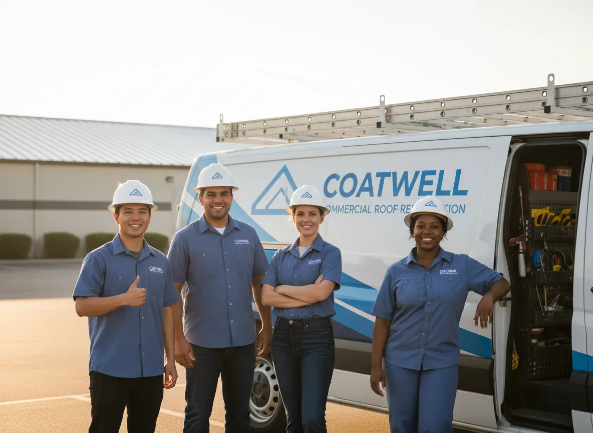 Commercial roof coating company in Waterville, PA